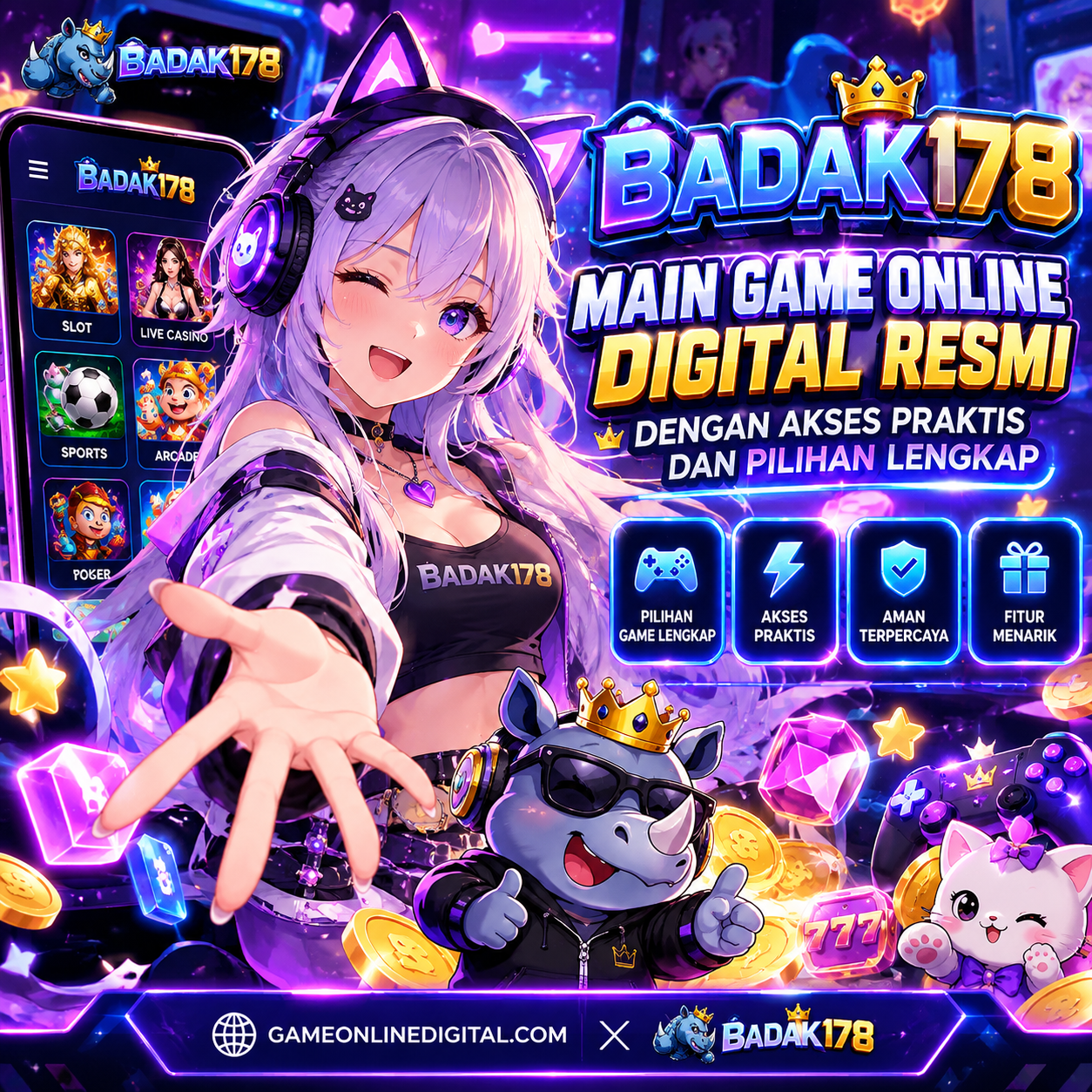 BADAK178 : Platform Game Online Terbaru Dengan Peluang Menang Tinggi